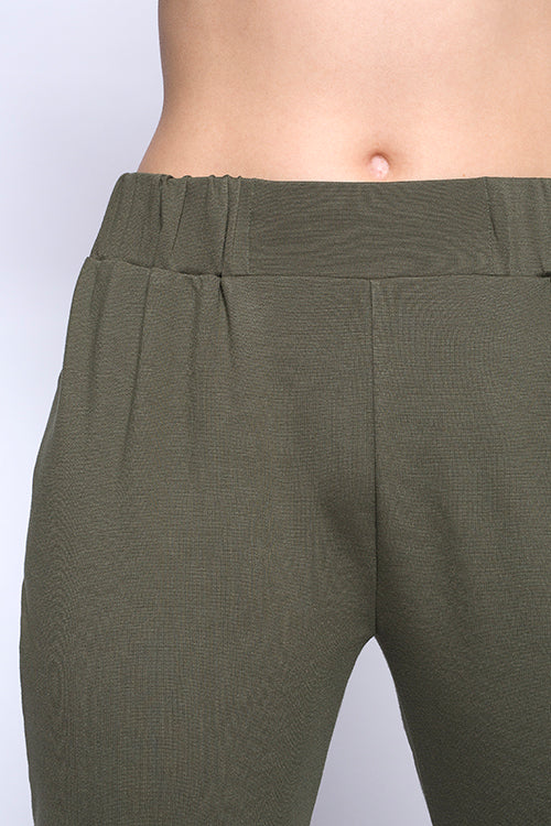 MARION leisure pants, green