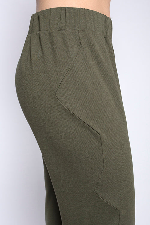 MARION leisure pants, green