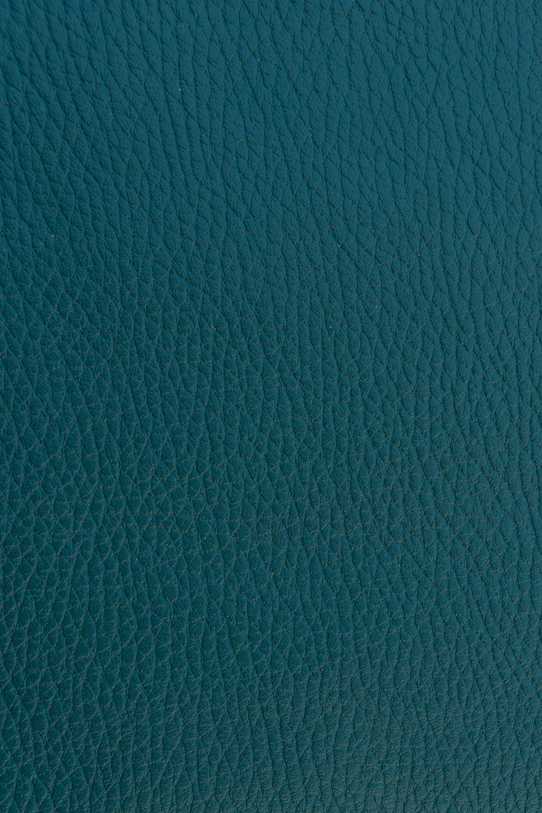 JL clutch bag leather - Teal green