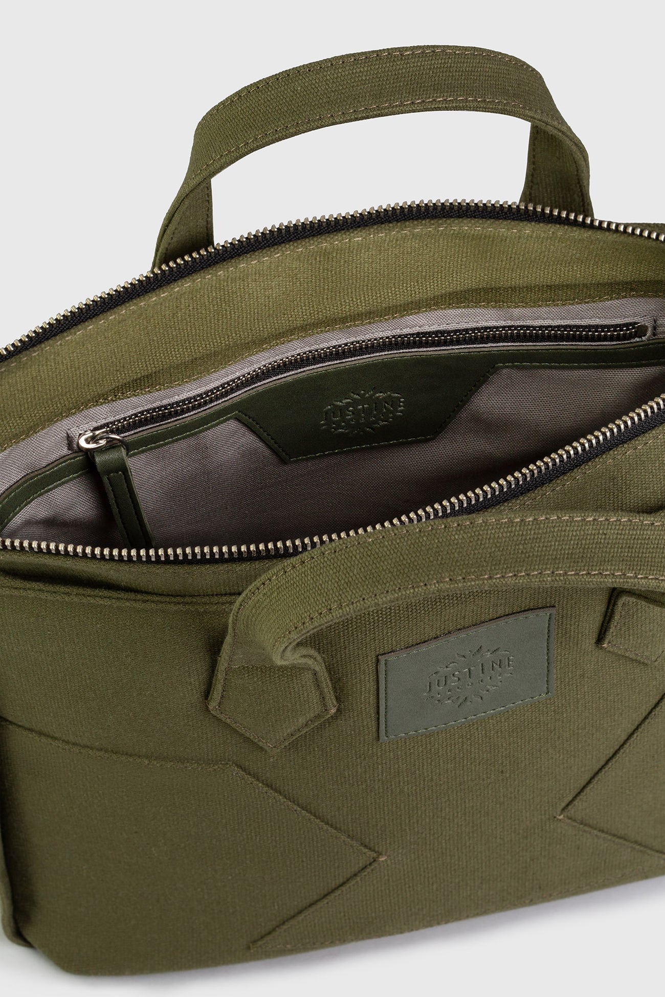 JL crossbody bag canvas Olive green