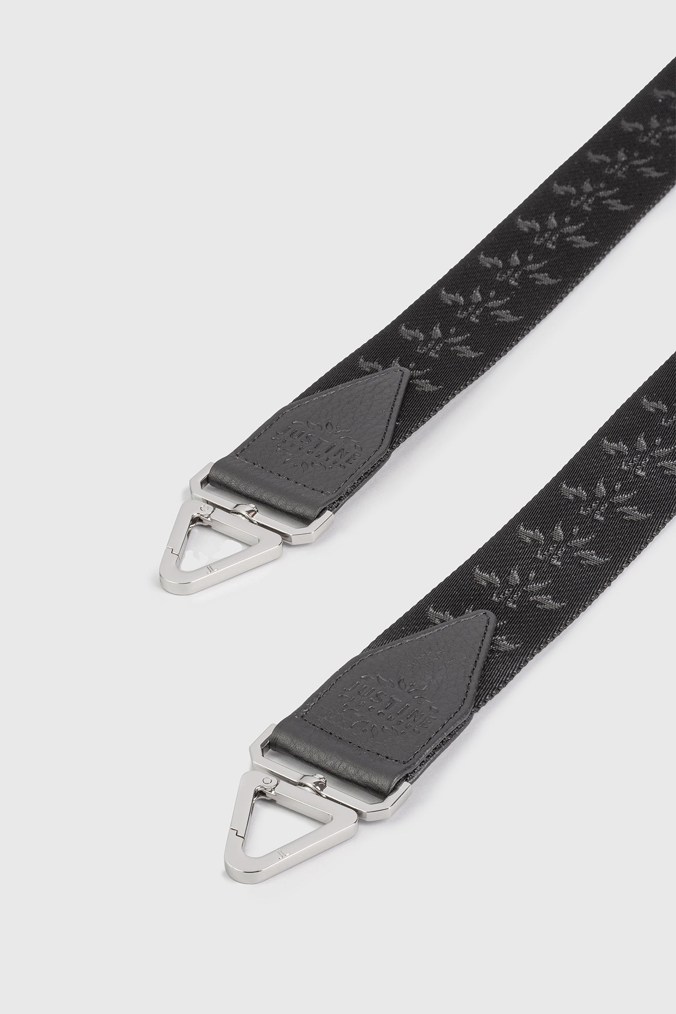 JL shoulder strap leather - Caviar black