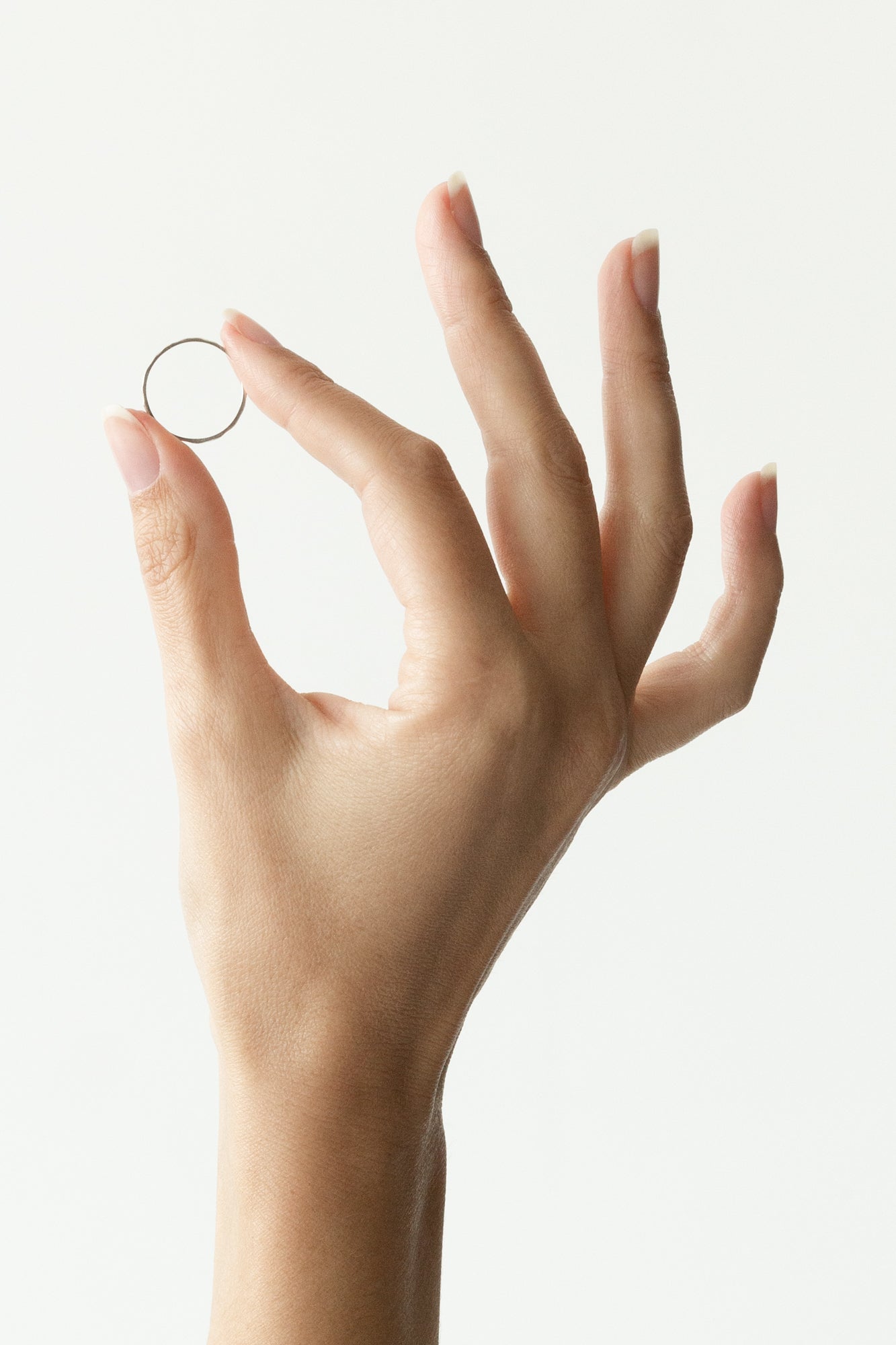 Dainty knuckle ring